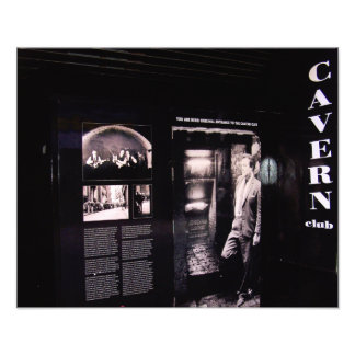 Cavern Clubオリジナルエントランス，リバプール， UK. フォトプリント