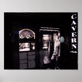 Cavern Clubオリジナルエントランス，リバプール， UK. ポスター