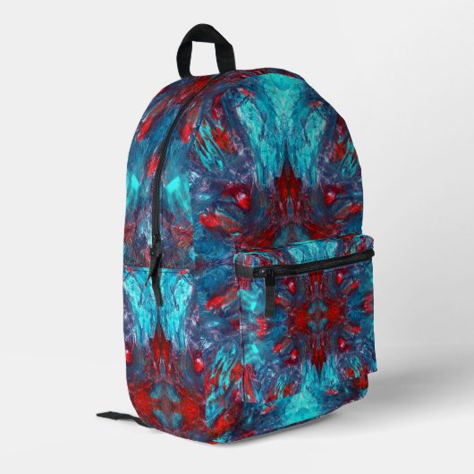 Cavern Fade プリントバックパック (裏面左端)