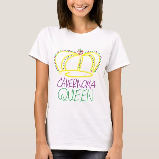 Cavernoma Queen, Design by Jamie Twinney, Tシャツ (正面)