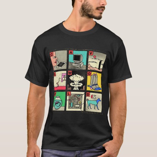 Caveworld viagra boys バンド tシャツ (正面)