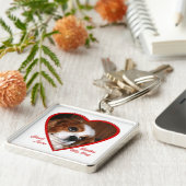 Cavi愛ハート キーホルダー (側面)