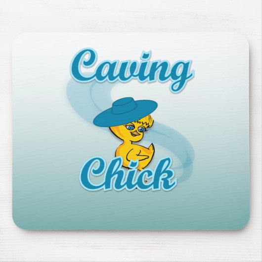 Caving Chick #3 マウスパッド (正面)