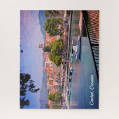 Cavtat, Croatia view of the Town ジグソーパズル (縦)