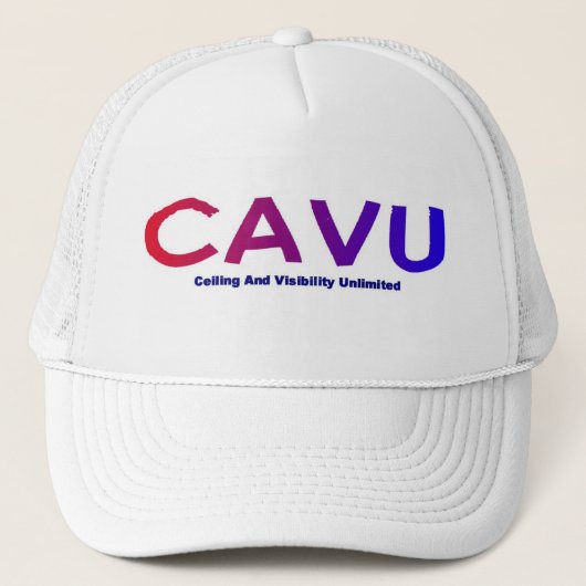 CAVU キャップ (正面)