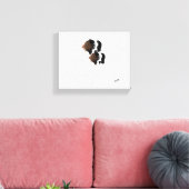 Cavvas Art ：ブリザードでキャッチ キャンバスプリント (インサイチュ (リビング))