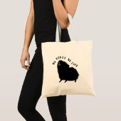 Cavyart No Peegs No Life Tote (Abyssinian) トートバッグ (正面(商品))