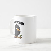 CAW-WARD! T-Shirt コーヒーマグカップ (正面左)