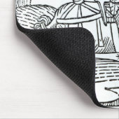 Caxtonの「チェスのゲームからの騎士、 マウスパッド (コーナー)