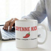 Cayenne Kick Lemon Maple Recipe コーヒーマグカップ