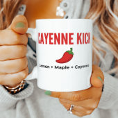 Cayenne Kick Lemon Maple Recipe コーヒーマグカップ