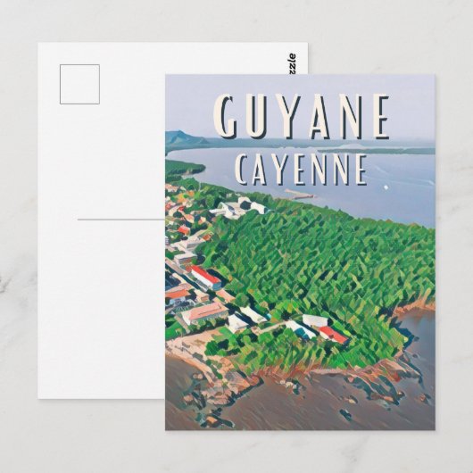 Cayenne Photo Vintage  ポストカード (正面/裏面)