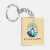 Cayman Islands Caribbean キーホルダー (正面左)