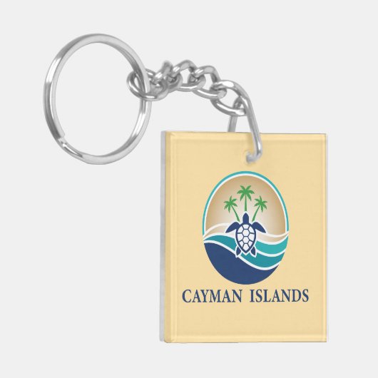 Cayman Islands Caribbean キーホルダー (正面左)