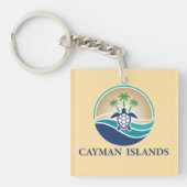 Cayman Islands Caribbean キーホルダー (正面)