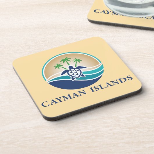 Cayman Islands Caribbean コースター (左側)