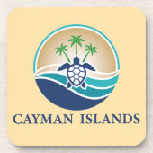 Cayman Islands Caribbean コースター (正面)