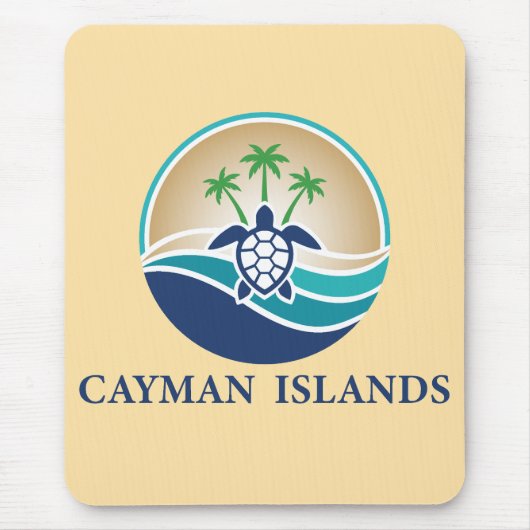 Cayman Islands Caribbean マウスパッド (正面)