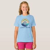 Cayman Islands Caribbean Tシャツ (正面フル)