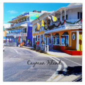 Cayman Islands Colorful Shops タイル (正面)