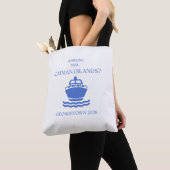Cayman Islands Cruise Shoulder Tote Bag Georgetown トートバッグ (クローズアップ)