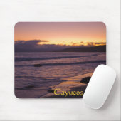 Cayucosのカリフォルニアのビーチの日没のマウスパッド マウスパッド (マウス)