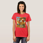 "CAYUCOS FOREVER クール TEE"。 Tシャツ (正面フル)