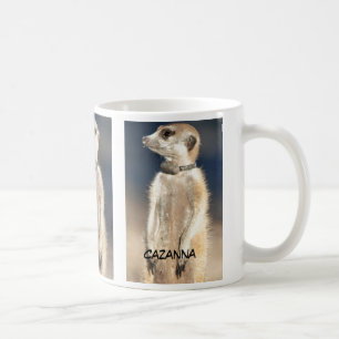 Cazannaのmeerkatのマグ コーヒーマグカップ