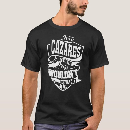 CAZARESのもの Tシャツ (正面)