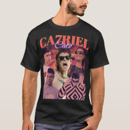 CAZRIEL Retro Bootleg Collage Shirt | Vintage Tシャツ