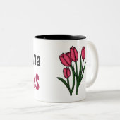 CBの祖母はマグを揺すります ツートーンマグカップ (正面右)