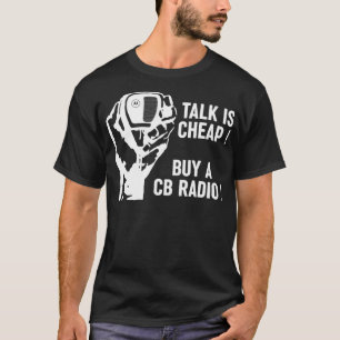 CBカッコいいHAM無線オリジナルインターネット Tシャツ