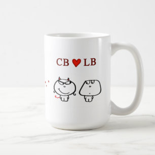 "CBハートLB " コーヒーマグカップ