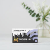 CB無線帯域検索用トラック 名刺 (スタンド正面)