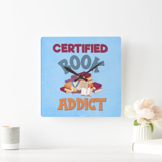 CBA スクエア壁時計 (ホーム)