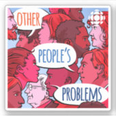 CBCその他の人たちの問題 シール (正面)