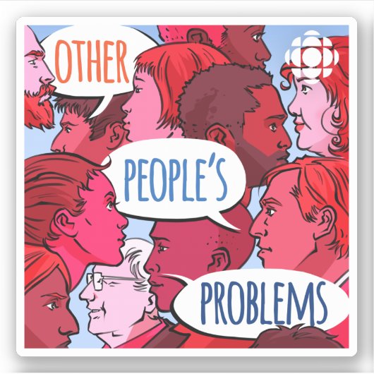 CBCその他の人たちの問題 シール (正面)