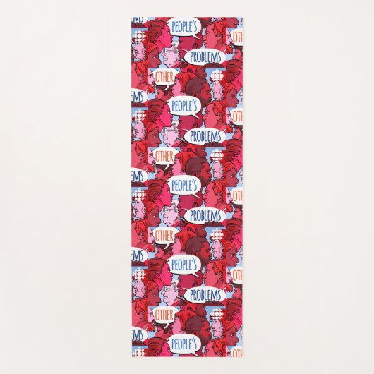 CBCその他の人たちの問題 ヨガマット (正面)