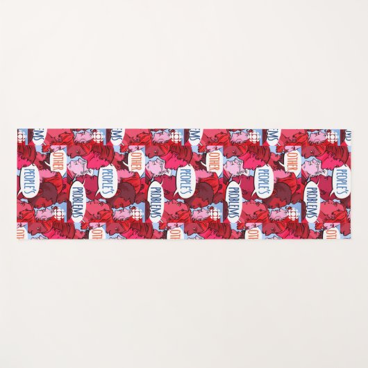 CBCその他の人たちの問題 ヨガマット (正面(横))