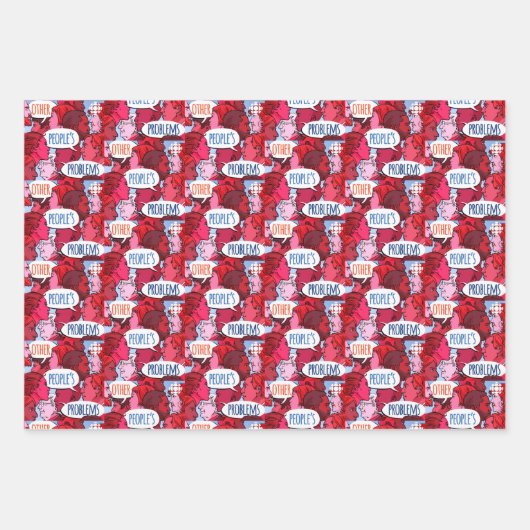 CBCその他の人たちの問題 ラッピングペーパーシート (正面)