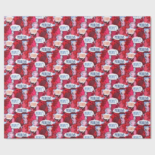 CBCその他の人たちの問題 ラッピングペーパー (フラット)