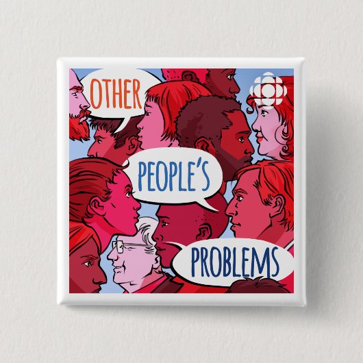 CBCその他の人たちの問題 缶バッジ (正面)