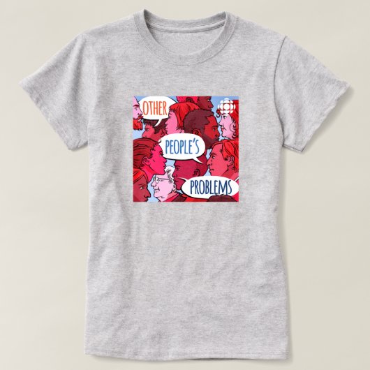 CBCその他の人たちの問題 Tシャツ (デザイン正面)
