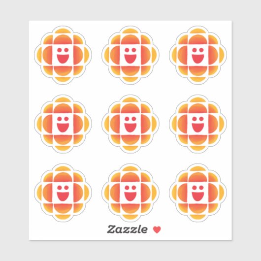 CBCキッズロゴスタンプ シール (シート)