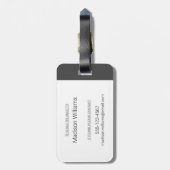 CBCクイークとクォーク ラゲッジタグ (裏面縦)