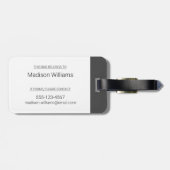 CBCクイークとクォーク ラゲッジタグ (裏面横)