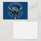 CBCサタデーナイトブルース ノートカード (正面/裏面)