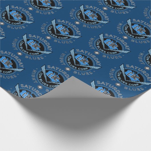 CBCサタデーナイトブルース ラッピングペーパー (角)