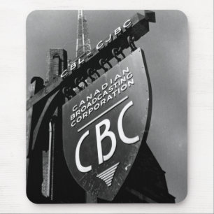 CBCジャービス通り標識（1940年代） マウスパッド