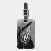 CBCジャービス通り標識（1940年代） ラゲッジタグ (正面縦)